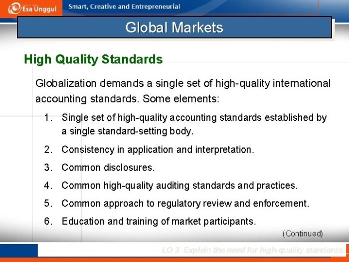 How Global Stock Markets Rely on Standardized Accounting Principles